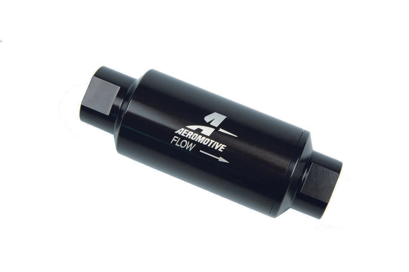 Aeromotive AFS12324 Inline Fuel Filter - 100 Micron- Black