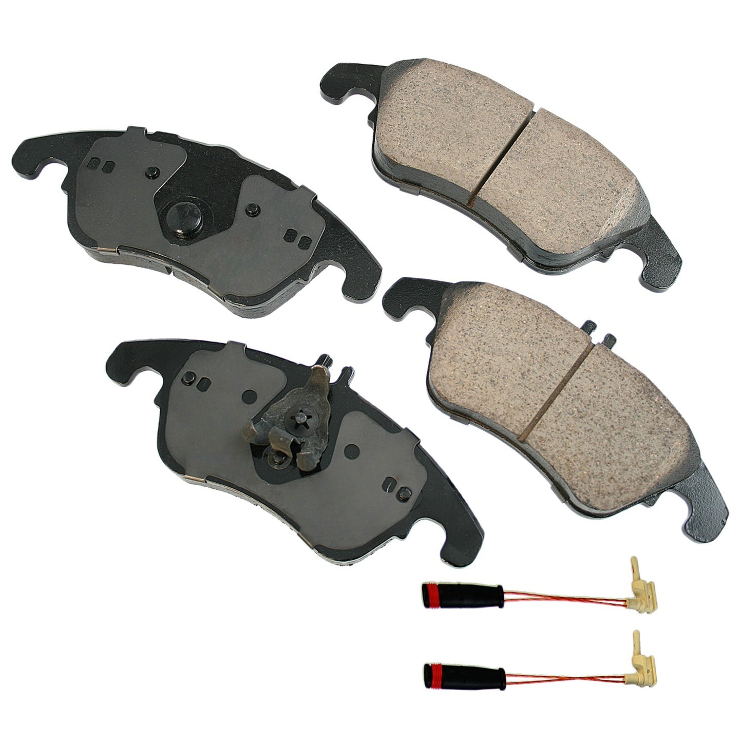 Akebono Brake Corporation AKEEUR1342 Euro Ultra-Premium Brake Pads - Front
