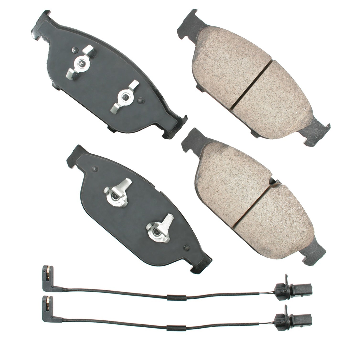 Akebono Brake Corporation AKEEUR1549 Euro Ultra-Premium Brake Pads - Front