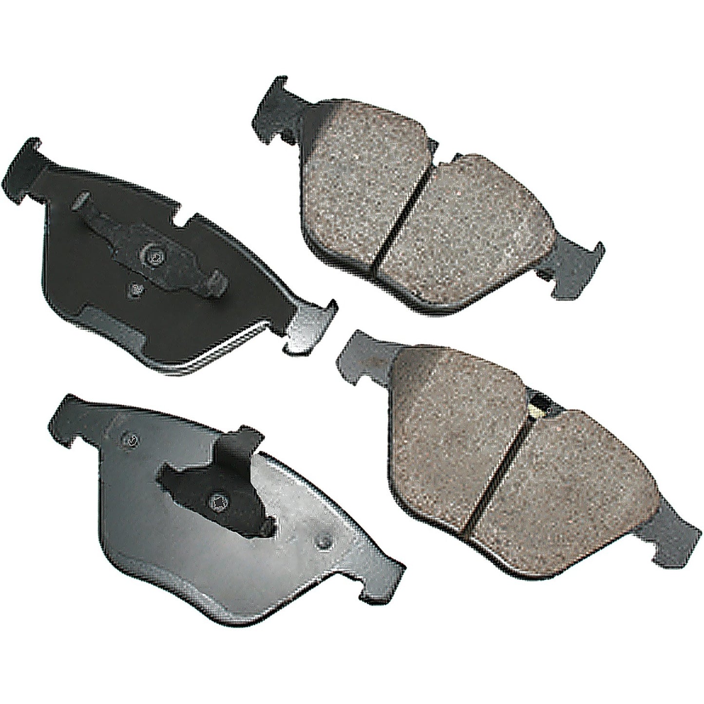 Akebono Brake Corporation AKEEUR918 Euro Ultra-Premium Brake Pads - Front