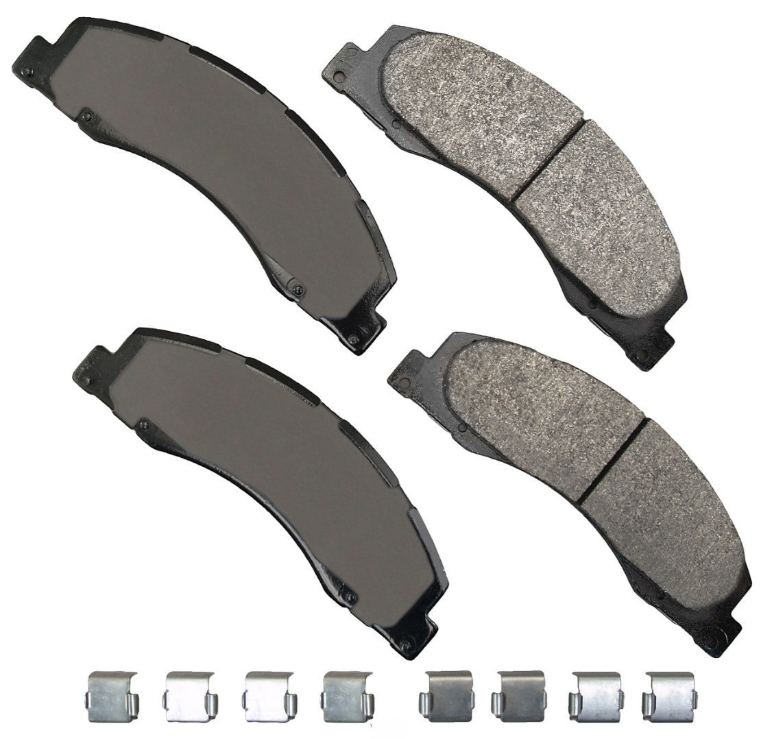 Akebono Brake Corporation AKESDF1328 Brake Pads Front Ford E150 E250 E350 08-24