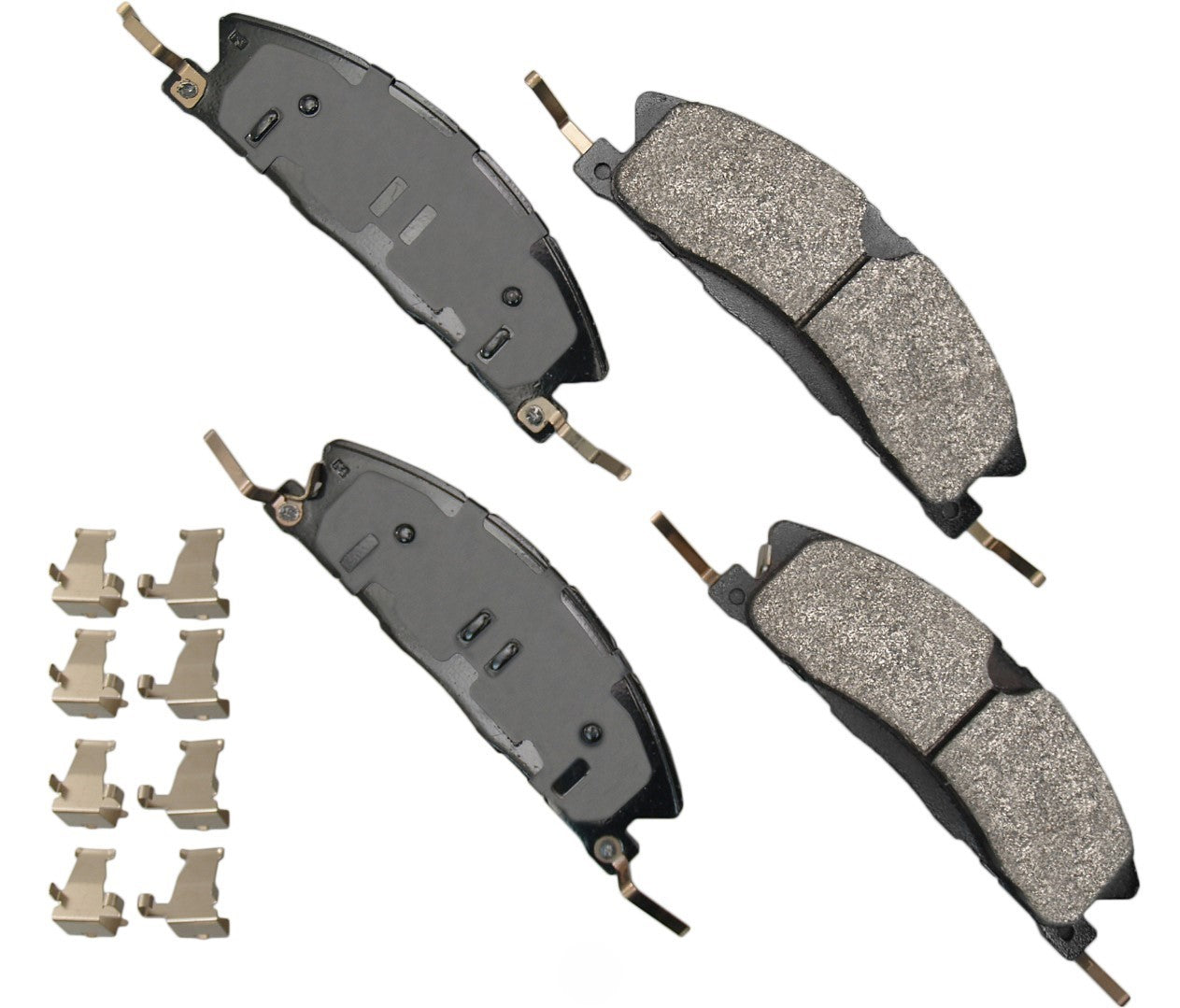 Akebono Brake Corporation AKESDF1611A Brake Pads Front Ford Sedan 13-19