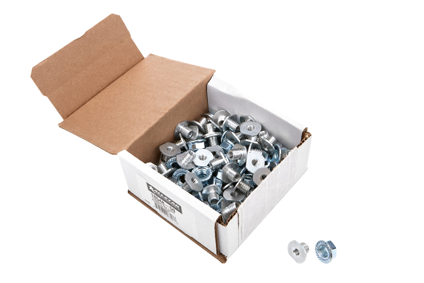 Allstar Performance ALL18548-50 Threaded Nut Insert Aluminum 50pk