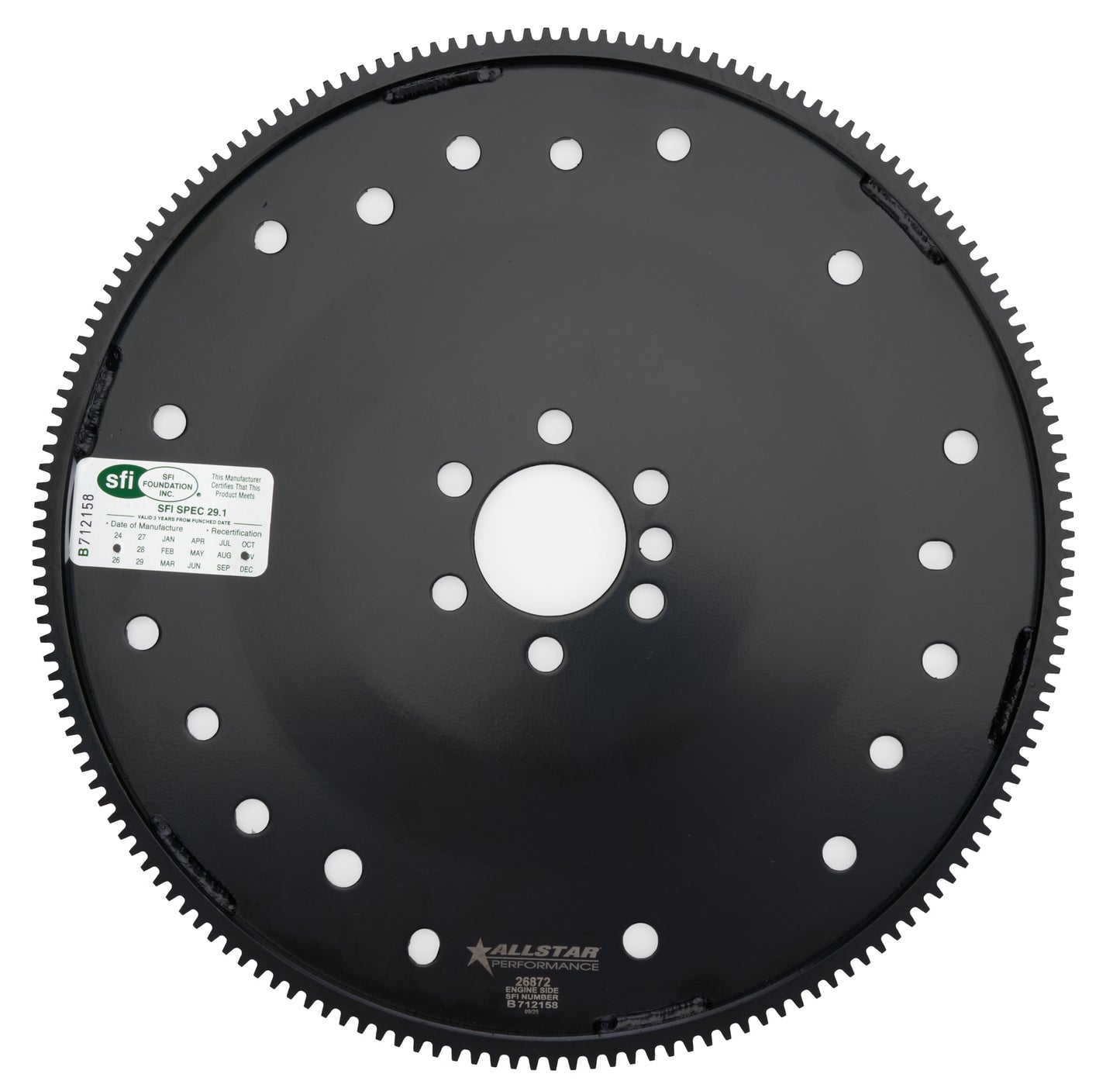 Allstar Performance ALL26872 Flexplate 168T SFI GM LS Solid Long Crank