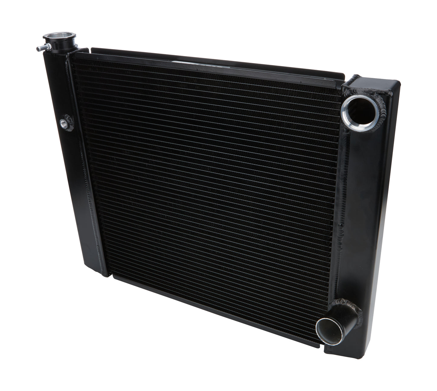 Allstar Performance ALL30343 Dual Pass Radiator 19x24 1 Row Lightweight Black