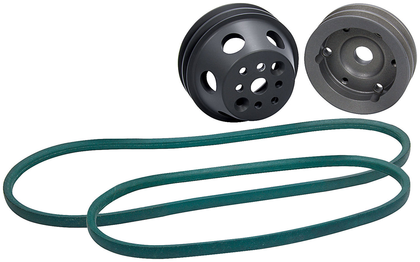 Allstar Performance ALL31090 Reduction Pulley Kit Block Mount P/S Pump