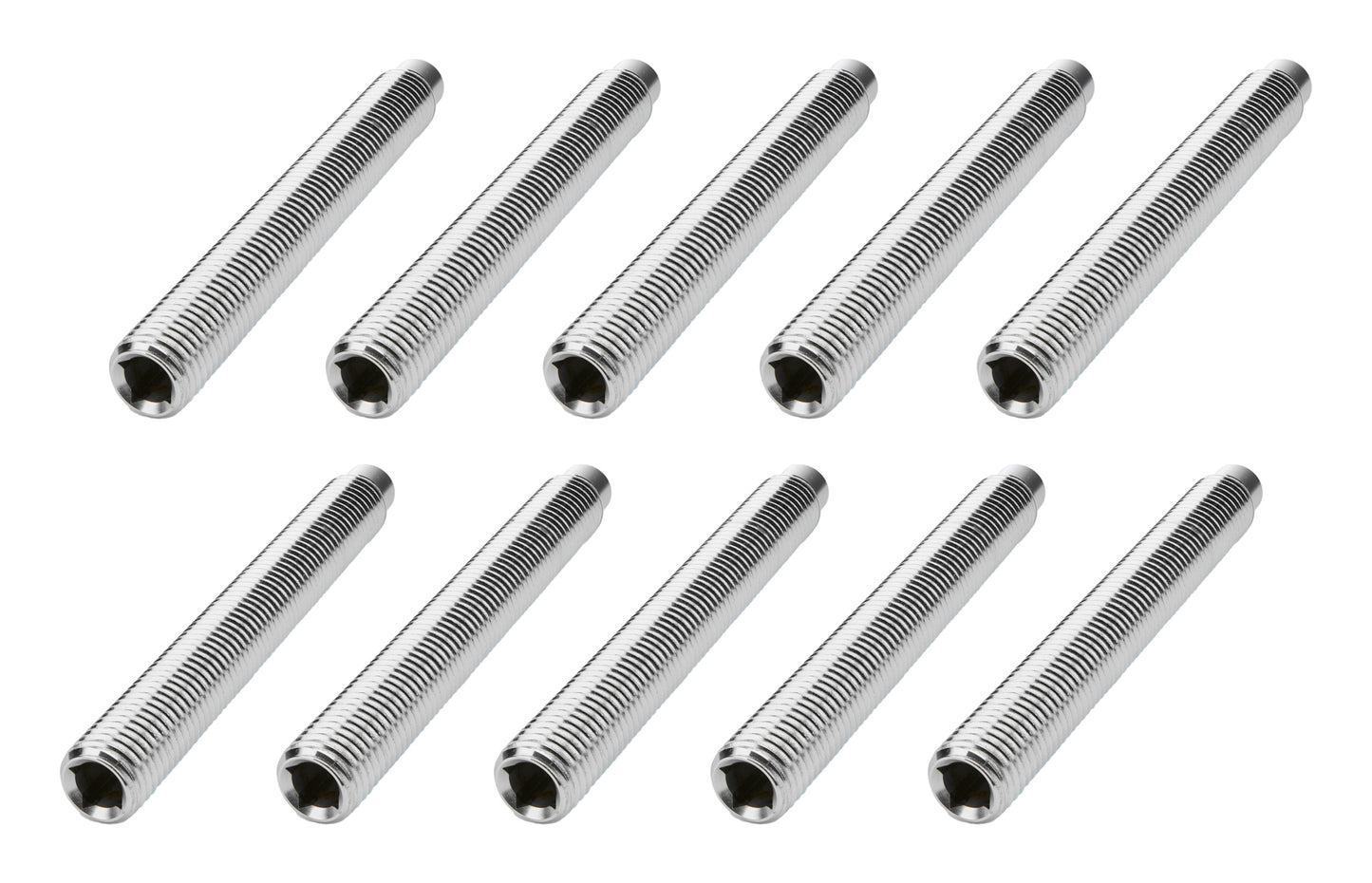 Allstar Performance ALL56106-10 Jack Bolt Steel 8in COARSE Thread 10pk