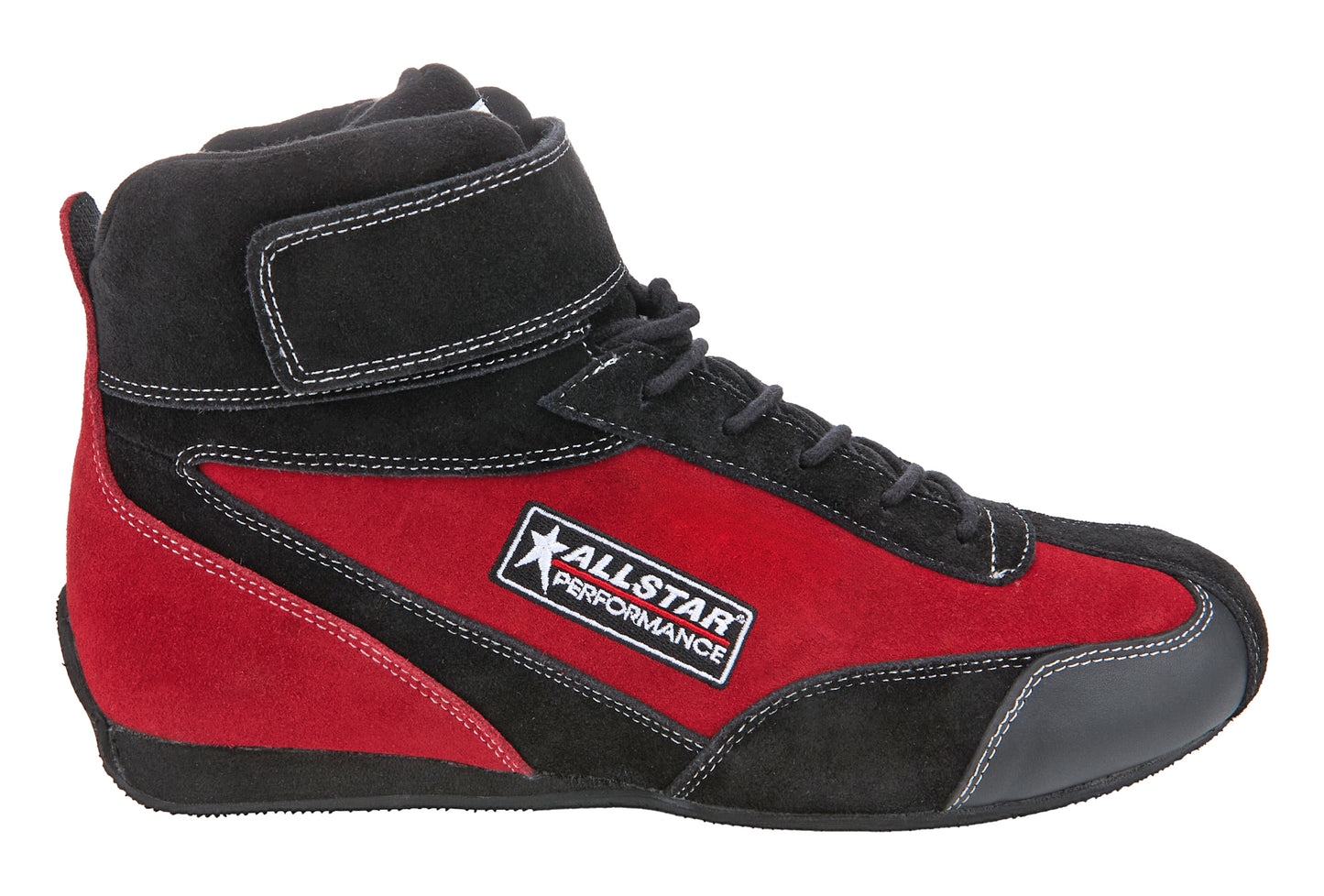 Allstar Performance ALL918722 Driving Shoes Black/Red SFI3.3/5 Pro Series 7.0