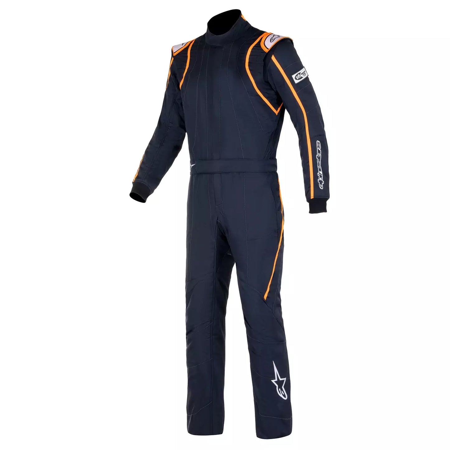 Alpinestars Usa ALP3355121-1241-52 Suit GP Race V2 Black / Orange Medium