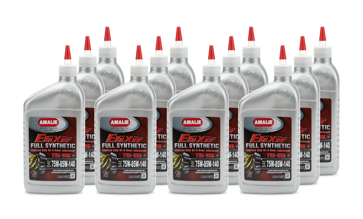 Amalie AMA160-71376-56 Elixir Synthetic LS GL-5 75W-85W-140 Case 12x1Qt