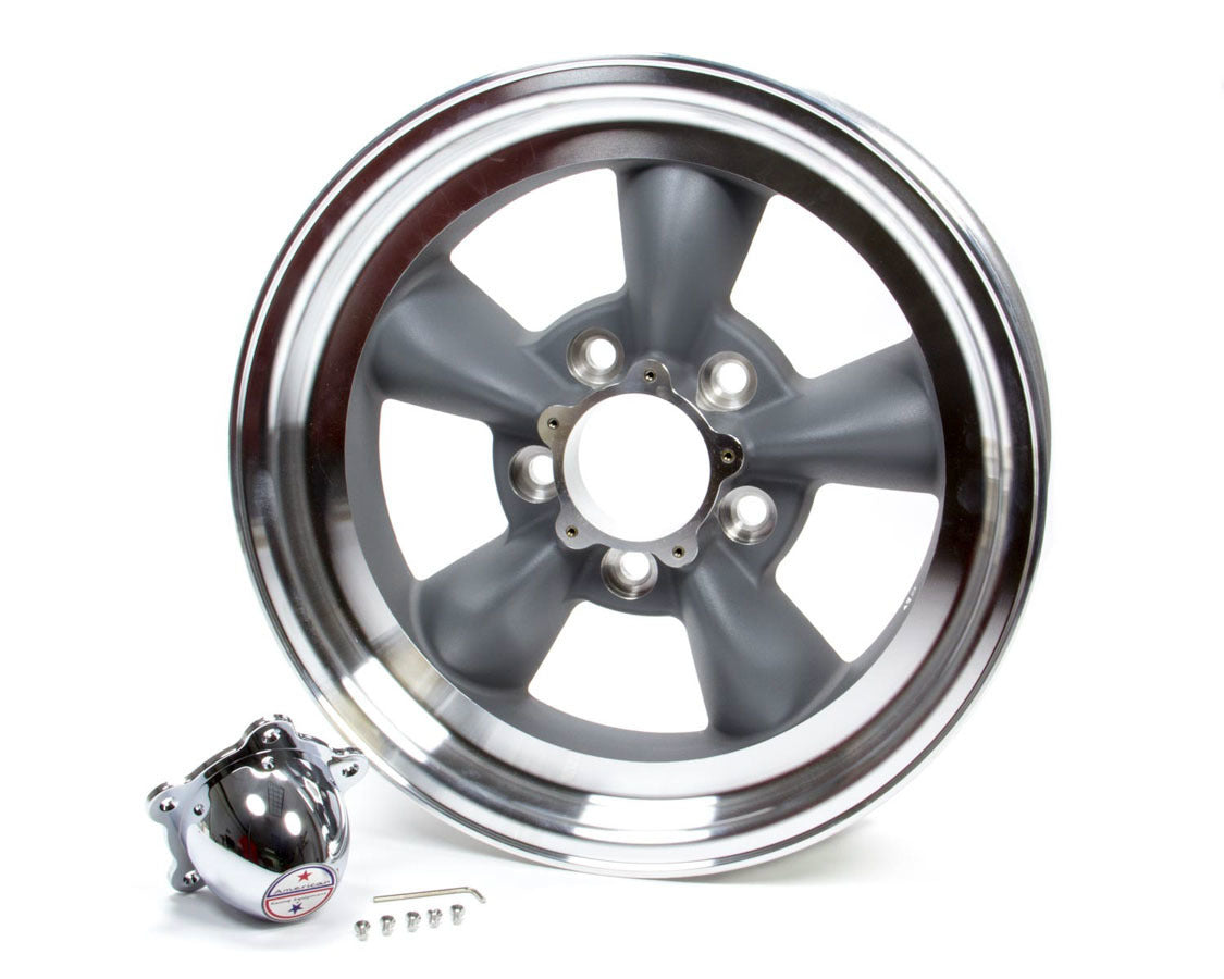 American Racing Wheels AMRVN1054665 14x6 Torq-Thrust D Gray 5x114.3 Bolt Circle