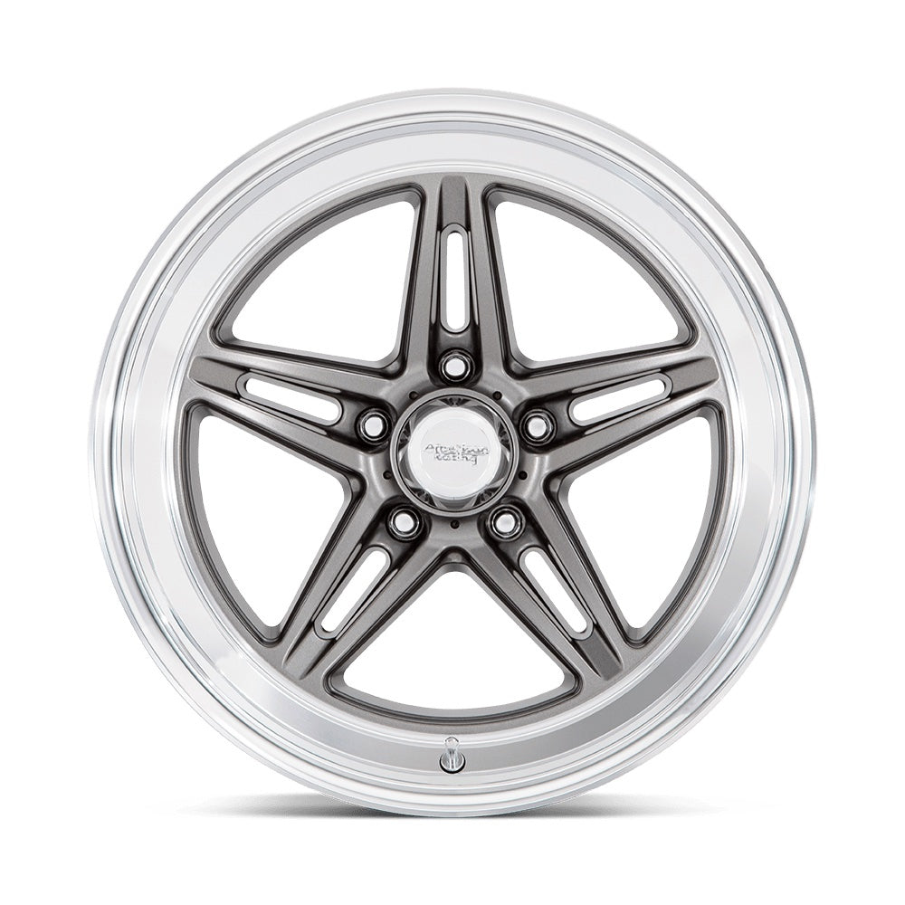 American Racing Wheels AMRVN514AD18103412 18x10 Goove Wheel 5x4.75 Bolt Circle Anthracite