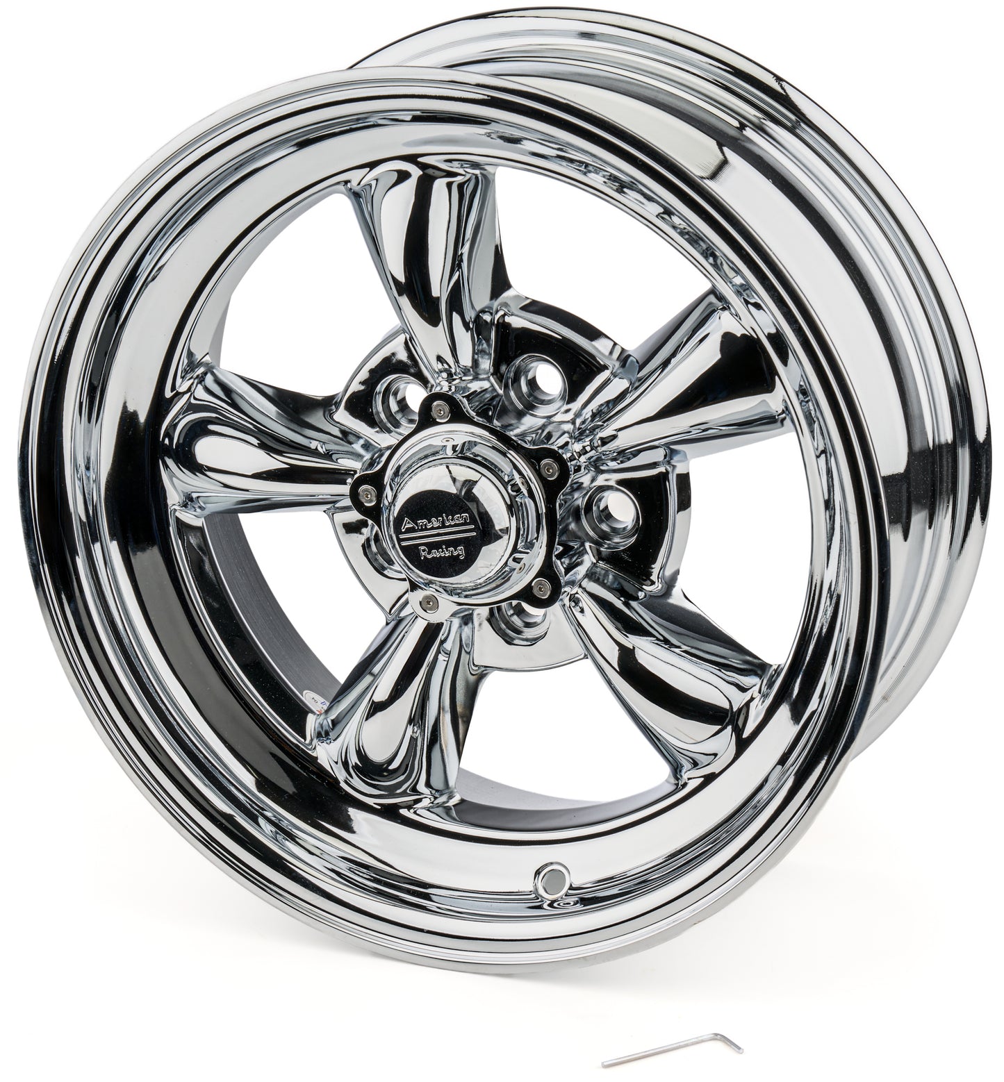 American Racing Wheels AMRVN6155665 15X6 Torq Thrust II 5 X 4-1/2 BC Chrome