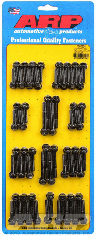 Arp ARP100-7534 Valve Cover Bolt Kit 6pt - Duramax 6.6L