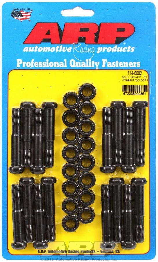 Arp ARP114-6002 AMC Rod Bolt Kit - Fits 68-Up 390-401