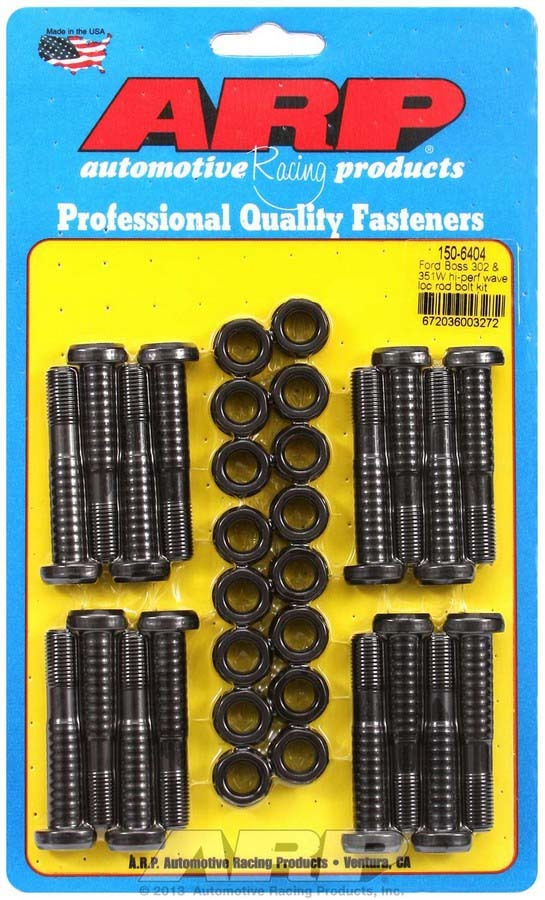 Arp ARP150-6404 SBF Rod Bolt Kit - Fits Boss 302/351W