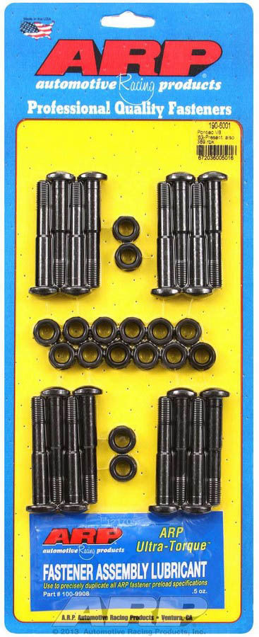 Arp ARP190-6001 Pontiac Rod Bolt Kit - Fits 326-455
