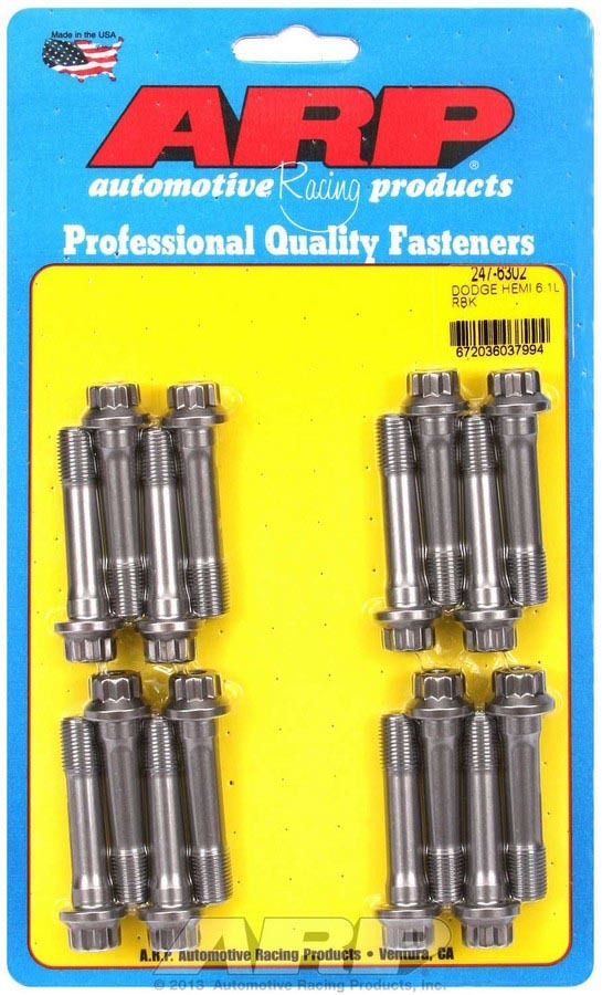 Arp ARP247-6302 Mopar Rod Bolt Kit - Hemi