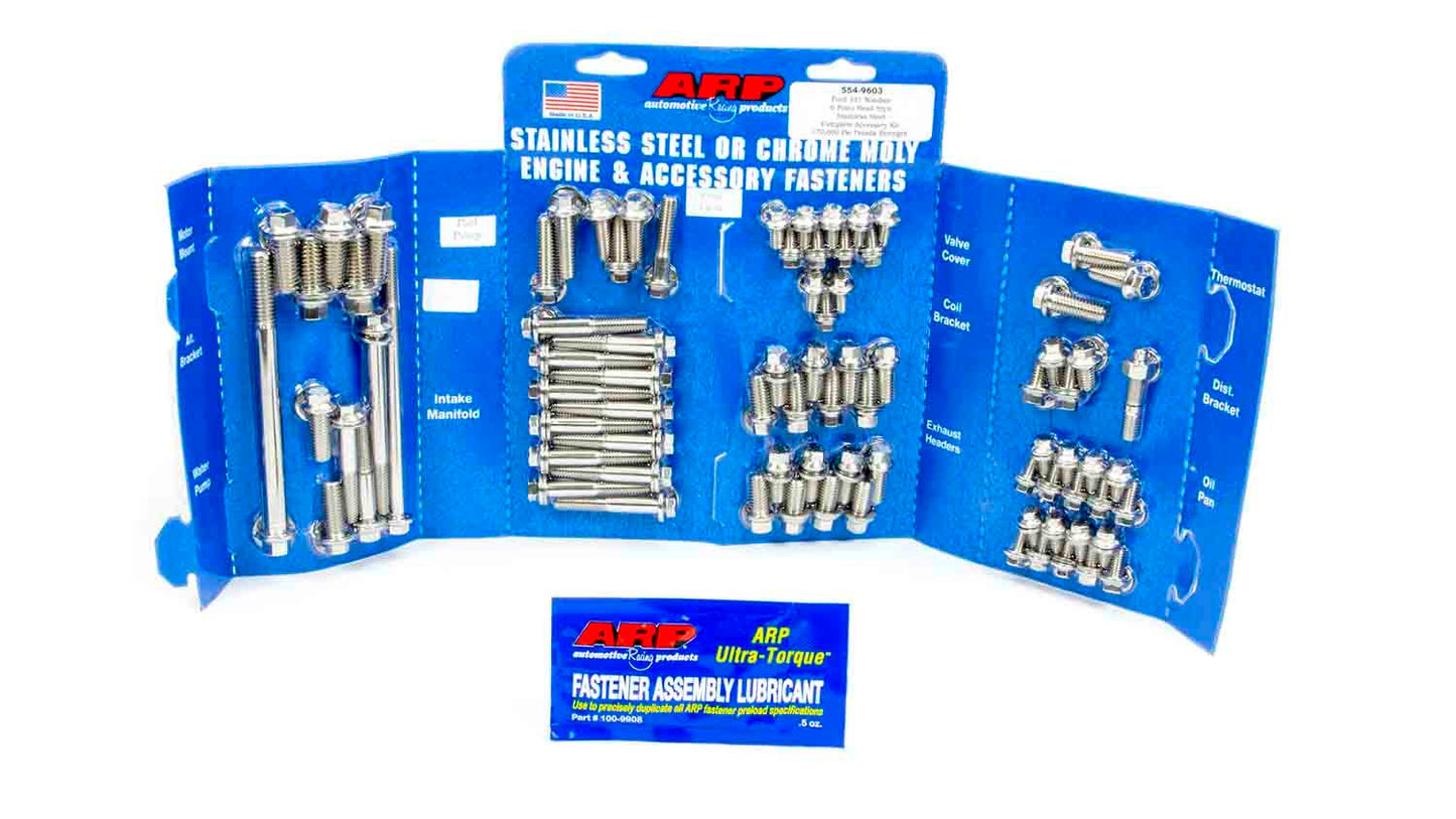 Arp ARP554-9603 SBF S/S Complete Engine Fastener Kit 6pt.
