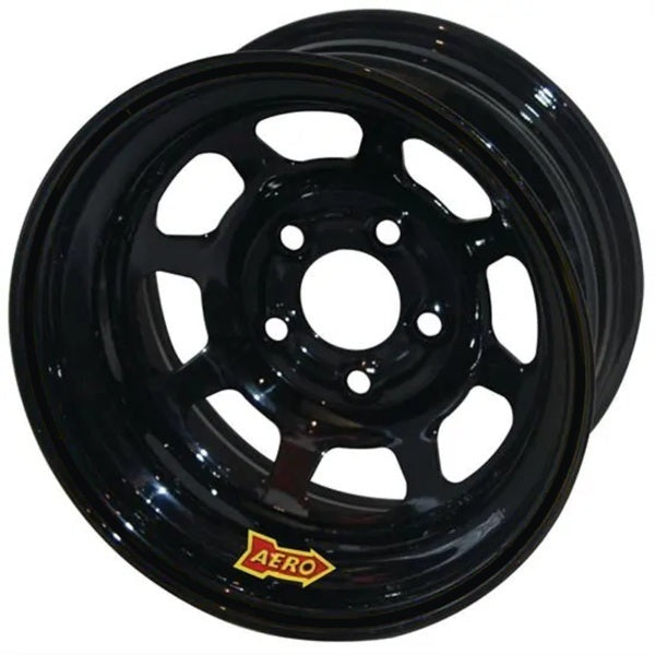 Aero Race Wheels ARW50-124740 15x12 4in 4.75 Black