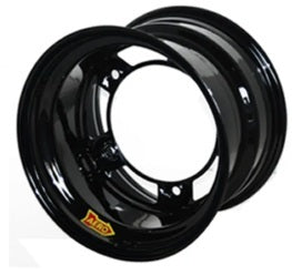 Aero Race Wheels ARW51-100540-RF-PS Wheel 15x10 4in Wide 5 Black w/ Pin Stripe