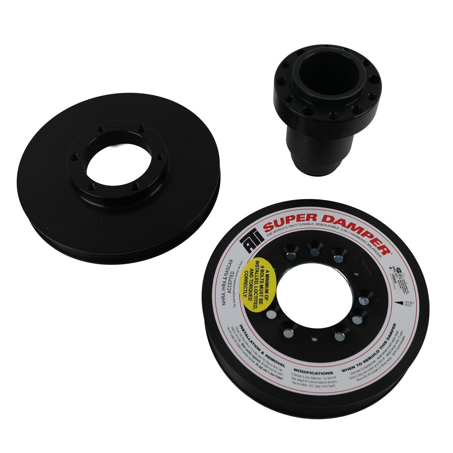 Ati Performance ATI917285 7.425 Super Damper Steel Lwt. LS3 Camaro