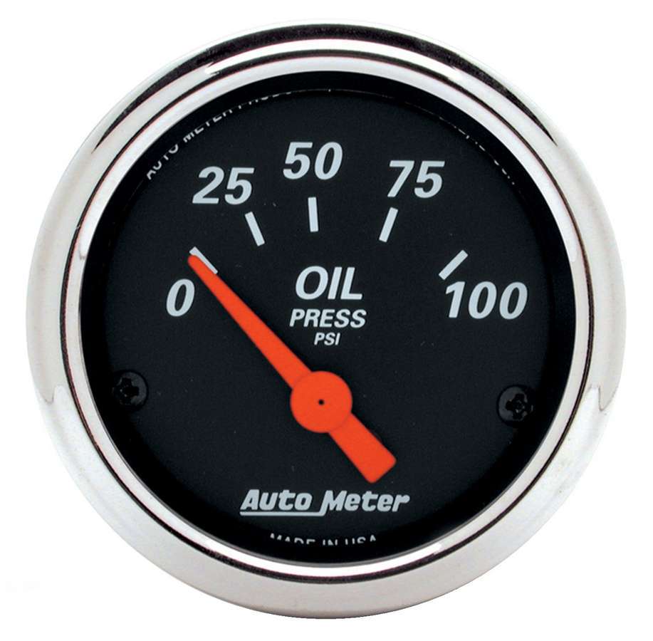 Autometer ATM1426 2-1/16 D/B Oil Pressure Gauge - 0-100psi