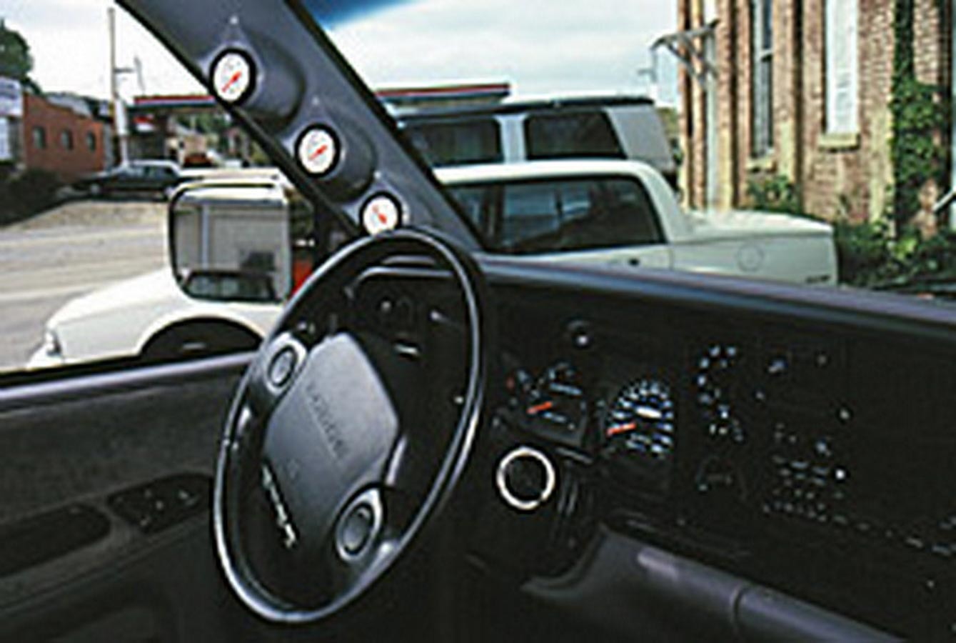 AutoMeter 17201 Autometer 94-97 Dodge RAM Triple Pillar - Black