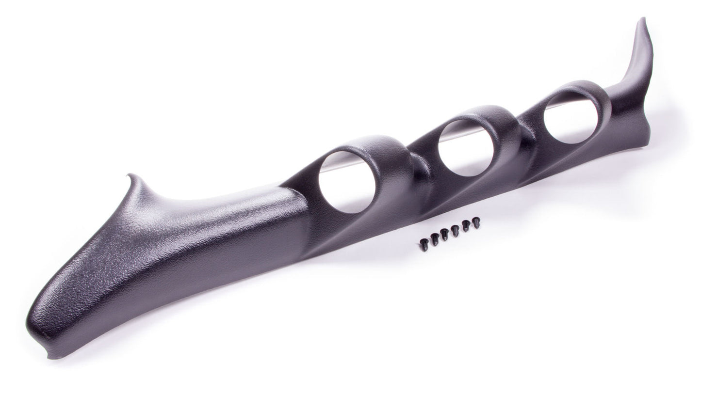 AutoMeter 17305 Autometer 97-01 Ford F-150 / 02-03 Harley Davidson F150 Models 52mm Black Triple Pillar Pod