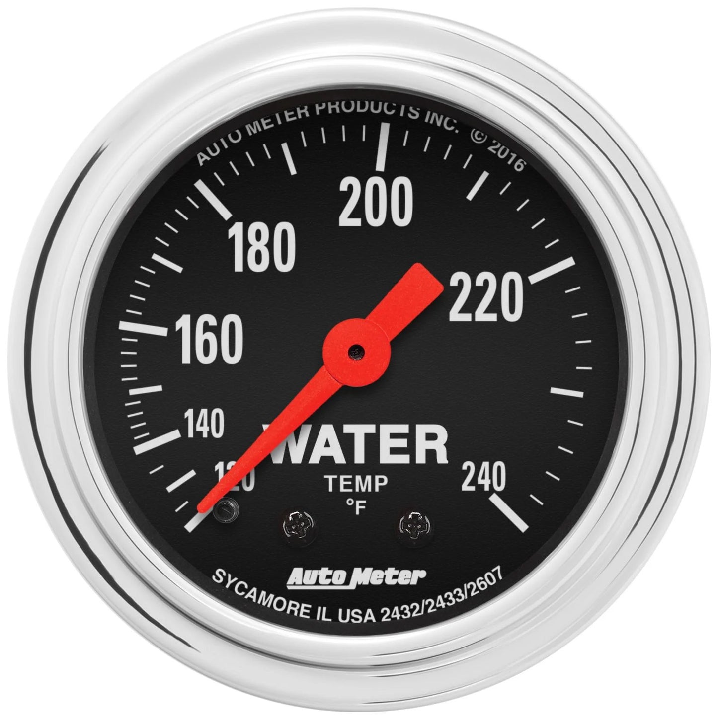 Autometer ATM2432 120-240 Water Temp Gauge