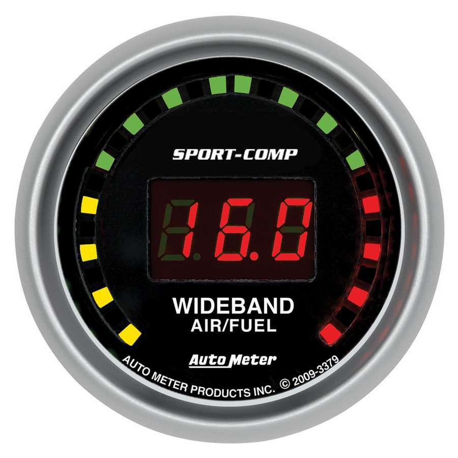 Autometer ATM3379 2-1/16 S/C Wide Band Street Air/Fuel Gauge