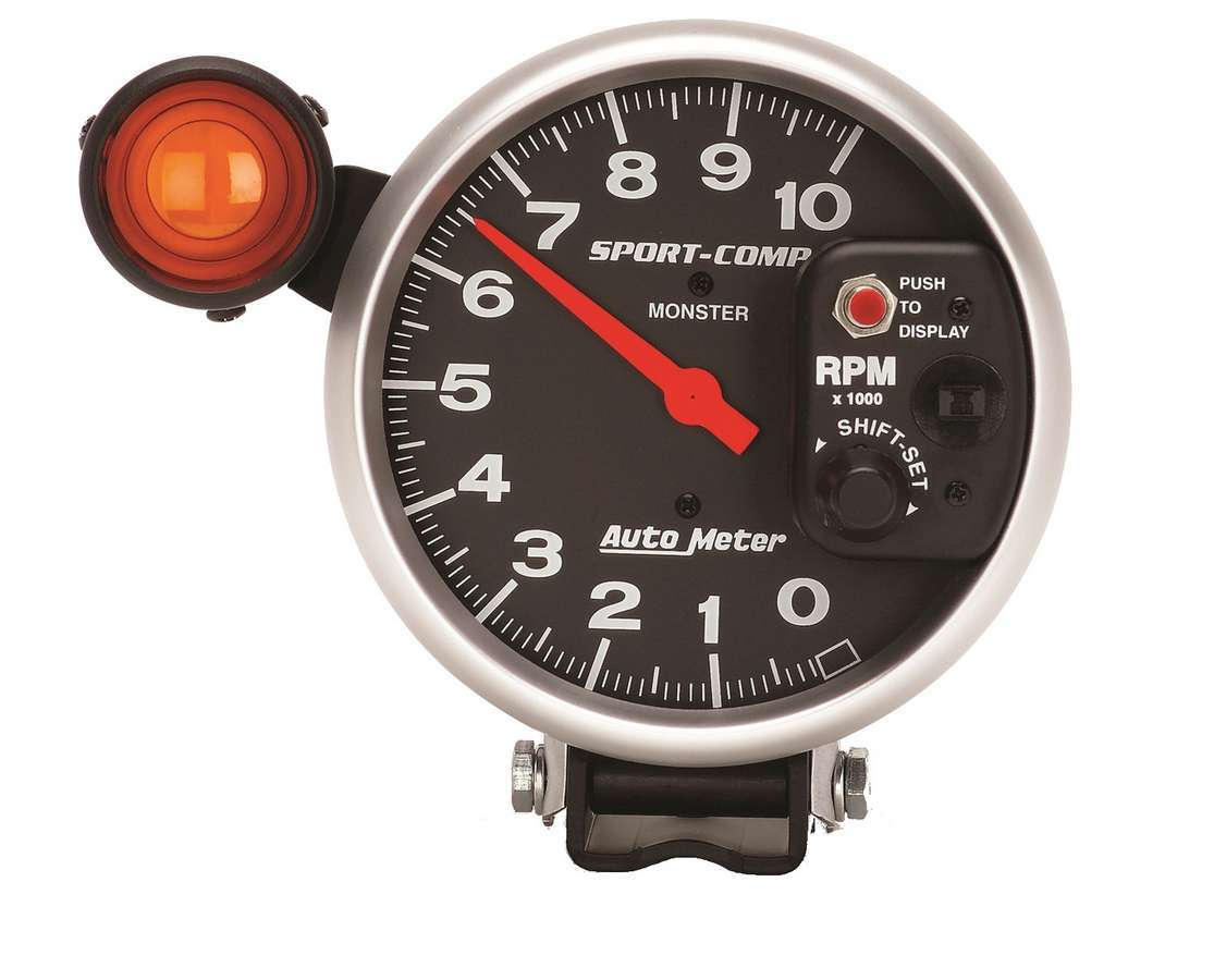 Autometer ATM3904 5in Sport Comp Monster Tach w/Shift Light