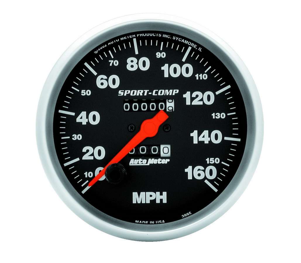 Autometer ATM3995 5in Sport Comp 160mph Speedometer