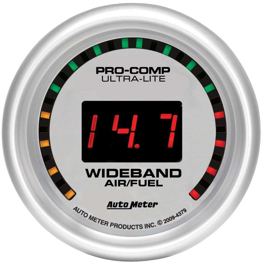 Autometer ATM4379 2-1/16 U/L Wide Band Street Air/Fuel Gauge