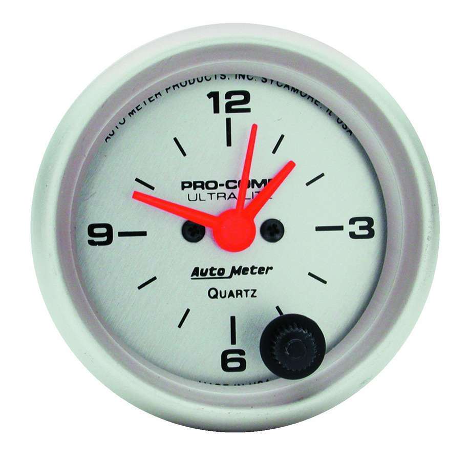 Autometer ATM4385 2-1/16in Ultra-Lite Clock