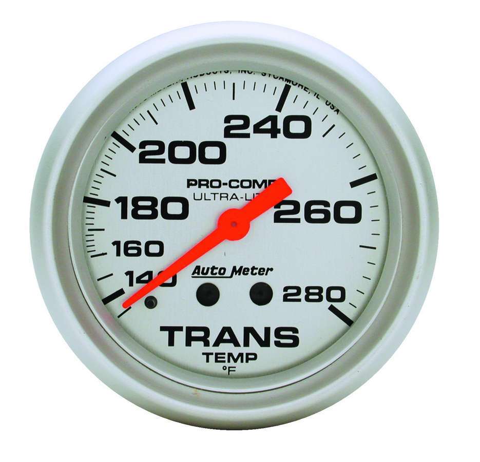 Autometer ATM4451 Ultra-Lite 2-5/8in Trans.Temp. 280 F. Mech.