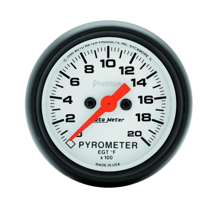 Autometer ATM5745 2-1/16in Phantom 2000 Degree Pyrometer