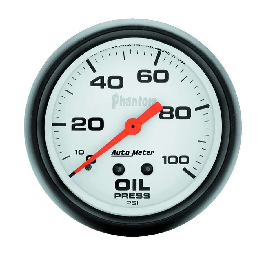 Autometer ATM5821 2-5/8in Phantom Oil Pressure Gauge 0-100psi
