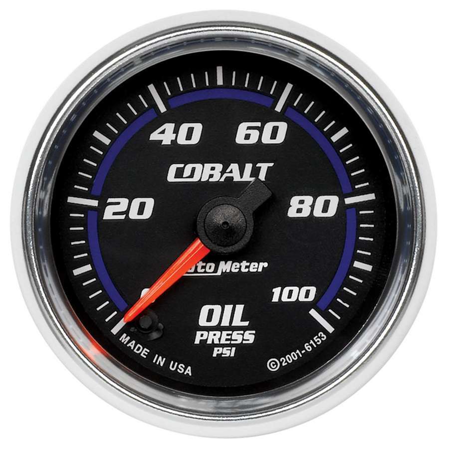 Autometer ATM6153 2-1/16in C/S Oil Pressure Gauge 0-100psi