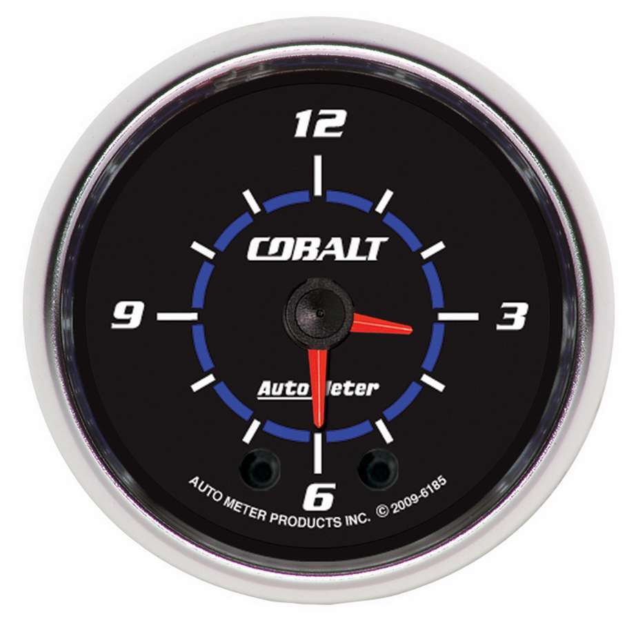 Autometer ATM6185 2-1/16 Cobalt Hi-Def Clock