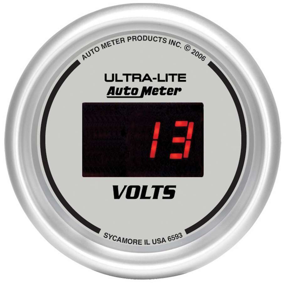 Autometer ATM6593 2-1/16in DG/S Voltmeter Gauge