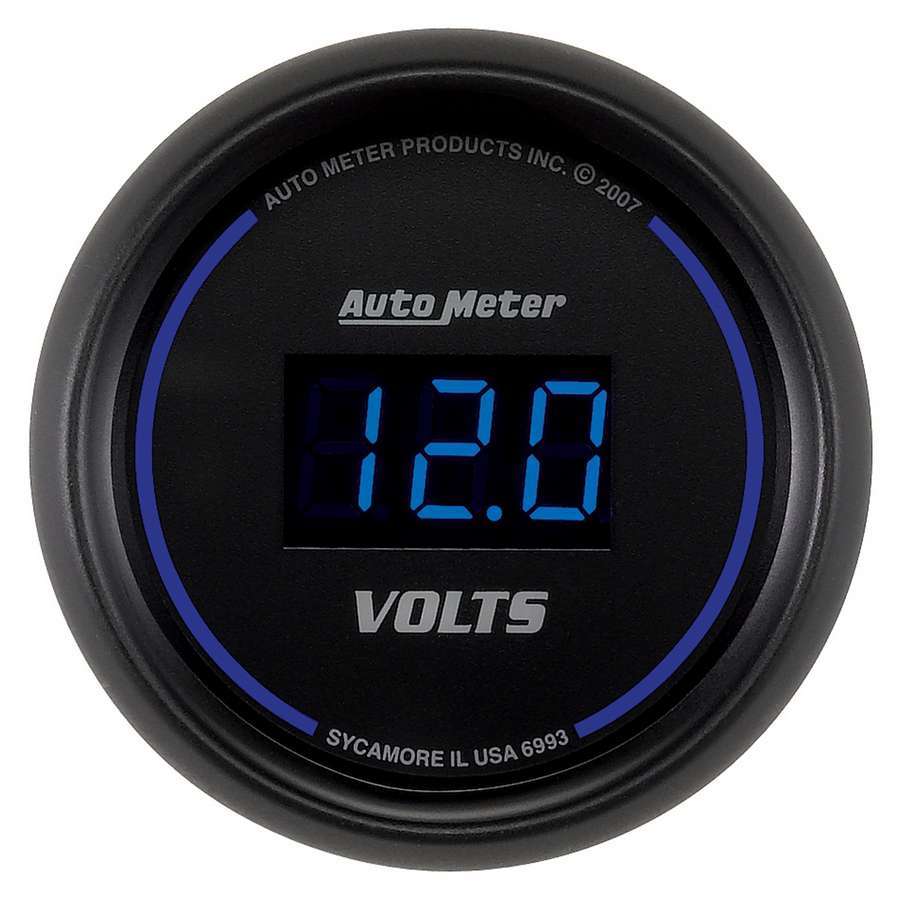 Autometer ATM6993 2-1/16 Cobalt Voltmeter Gauge