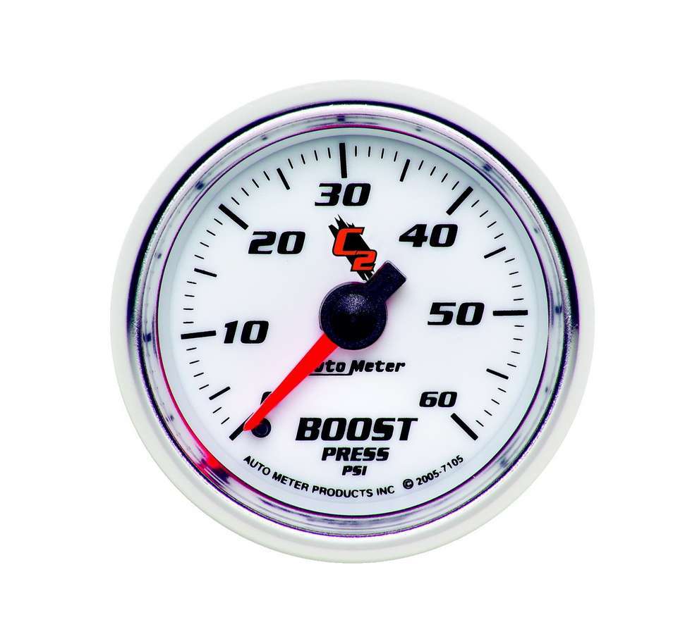 Autometer ATM7105 2-1/16in C2/S Boost Gauge 0-60psi