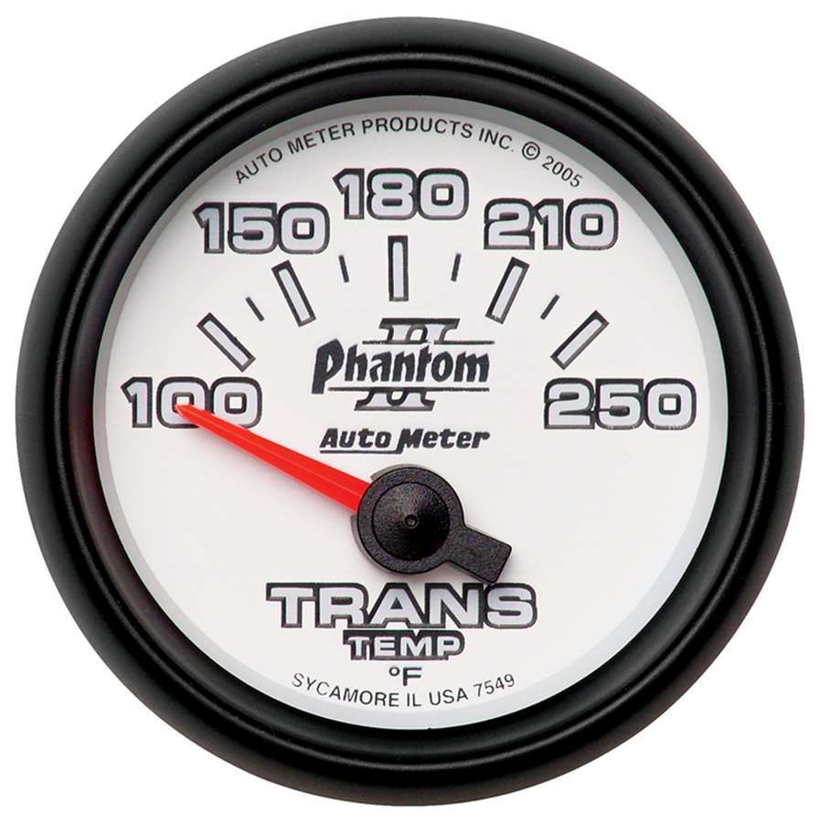Autometer ATM7549 2-1/16in P/S II Trans. Temp. Gauge 100-250