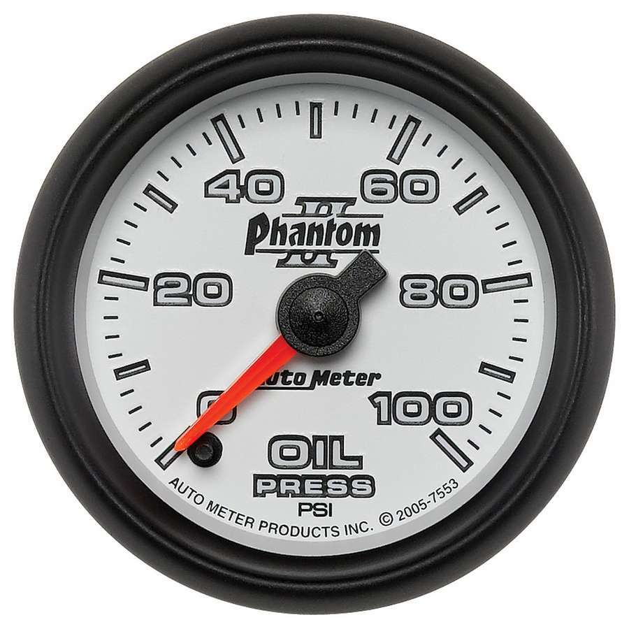 Autometer ATM7553 2-1/16in P/S II Oil Pressure Gauge 0-100psi