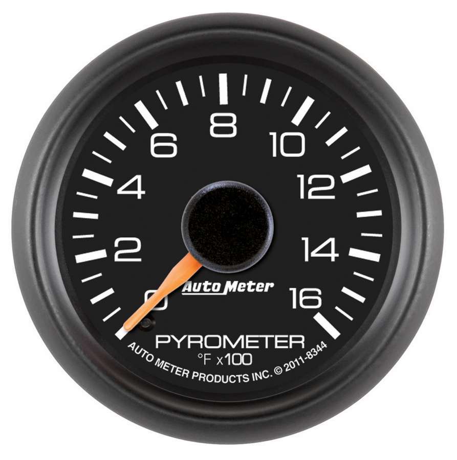 Autometer ATM8344 2-1/16 Pyrometer Gauge - GM Diesel Truck