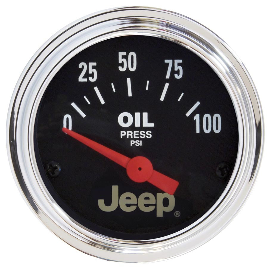 Autometer ATM880240 2-1/16 Oil Pressure Gauge - Jeep Series