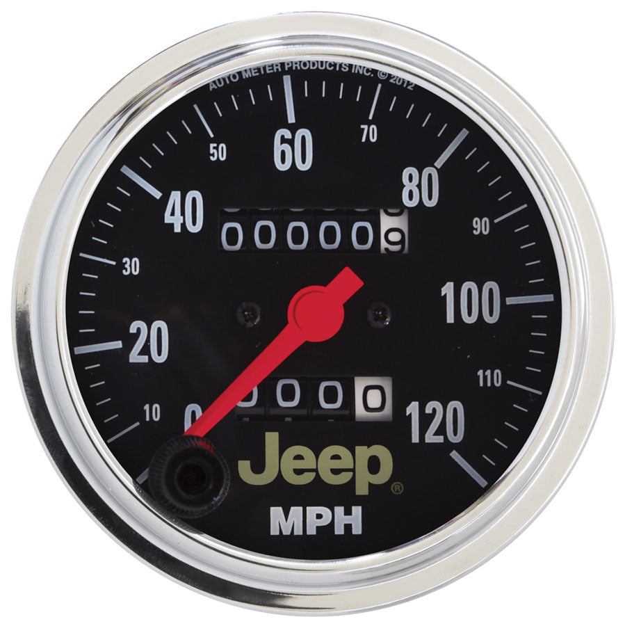 Autometer ATM880245 3-3/8 120MPH Speedo - Jeep Series