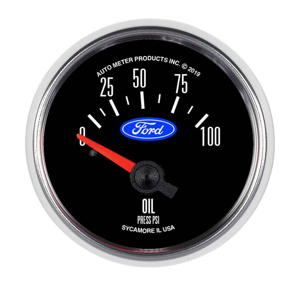 Autometer ATM880821 2-1/16 Oil Press. Gauge 0-100 PSI