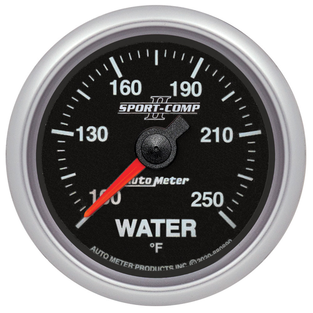Autometer ATM880890 2-1/16 SC-II Water Temp Gauge 100-250 FiTech CAN
